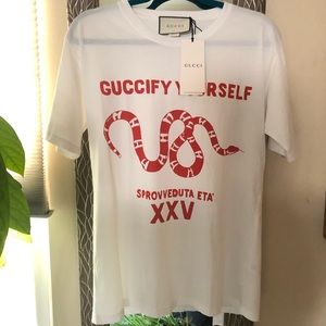 Gucci Guccify Yourself oversized tee